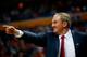 BUFFALO, NY - MARCH 20: Head coach Thad Matta of the Ohio State Buckeyes motions to his players during the second round of the 2014 NCAA Men's Basketball Tournament against the Dayton Flyers at the First Niagara Center on March 20, 2014 in Buffalo, New Y