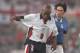 Wright battles Albertini during France '98 qualification