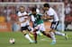 COLUMBUS, OH - SEPTEMBER 10: Landon Donovan #10 of the United States Men's National Team and Jermaine Jones #13 of the United States MenÕs National Team defend against Giovani dos Santos #10 of the Mexico Men's National Team in the first half at Columbus