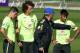 TERESOPOLIS, BRAZIL - JUNE 01: Head coach Luiz Felipe Scolari gives instructions for Neymar (R), David Luiz (C) and Oscar during a training session of the Brazilian national football team at the squad's Granja Comary training complex, in Teresopolis, 90 k