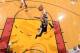MIAMI, FL - JUNE 10: Danny Green #4 of the San Antonio Spurs shoots against the Miami Heat during Game Three of the 2014 NBA Finals on June 10, 2014 at American Airlines Arena in Miami, Florida. NOTE TO USER: User expressly acknowledges and agrees that, b