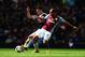 BIRMINGHAM, ENGLAND - APRIL 19: (L-R) Dejan Lovren of Southampton is challenged by Gabriel Agbonlahor of Aston Villa during the Barclays Premier League match between Aston Villa and Southampton at Villa Park on April 19, 2014 in Birmingham, England. (Ph