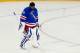 NEW YORK, NY - JUNE 11: Henrik Lundqvist #30 of the New York Rangers stands on the ice during the national anthem prior to Game Four of the 2014 NHL Stanley Cup Final at Madison Square Garden on June 11, 2014 in New York, New York. (Photo by Paul Beresw