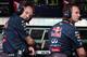 Newey and Horner on the pit wall in Malaysia.