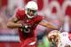 GLENDALE, AZ - DECEMBER 29: Michael Floyd #15 of the Arizona Cardinals runs the ball against Eric Reid #35 of the San Francisco 49ers during a game at University of Phoenix Stadium on December 29, 2013 in Glendale, Arizona. (Photo by Christian Petersen