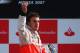 MONZA, ITALY - SEPTEMBER 09: Fernando Alonso of Spain and McLaren celebrates on the podium after winning the Italian Formula One Grand Prix at the Autodromo Nazionale di Monza on September 9, 2007 in Monza, Italy. (Photo by Clive Mason/Getty Images)