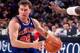 SACRAMENTO, CA - JANUARY 22: Mark Price #25 of the Cleveland Cavaliers dribbles against the Sacramento Kings on January 22, 1994 at Arco Arena in Sacramento, California. NOTE TO USER: User expressly acknowledges and agrees that, by downloading and or usin