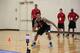 CHICAGO, IL - May 16: K.J. McDaniels participates in drills during the 2014 Draft Combine on May 16, 2014 at Quest Multisport in Chicago, Illinois. NOTE TO USER: User expressly acknowledges and agrees that, by downloading and or using this Photograph,