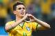 SAO PAULO, BRAZIL - JUNE 12: Oscar of Brazil celebrates his goal in the second half during the 2014 FIFA World Cup Brazil Group A match between Brazil and Croatia at Arena de Sao Paulo on June 12, 2014 in Sao Paulo, Brazil. (Photo by Adam Pretty/Getty I