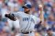 DENVER, CO - MAY 18: Relief pitcher Alex Torres #54 of the San Diego Padres delivers to home plate during the seventh inning against the Colorado Rockies at Coors Field on May 18, 2014 in Denver, Colorado. The Rockies defeated the Padres 8-6 in 10 inning