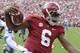 Blake Sims was Alabama's leading quarterback in the spring.