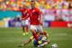 MIAMI GARDENS, FL - JUNE 04: Jack Wilshere of England breaks with the ball during the International friendly match between England and Ecuador at Sun Life Stadium on June 4, 2014 in Miami Gardens, Florida. (Photo by Richard Heathcote/Getty Images)