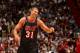 MIAMI, FL - February 23: Shane Battier #31 of the Miami Heat looks on against the Chicago Bulls at the American Airlines Arena in Miami, Florida on Feb. 3, 2014. NOTE TO USER: User expressly acknowledges and agrees that, by downloading and/or using this p