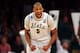 NEW YORK, NY - MARCH 30: Adreian Payne #5 of the Michigan State Spartans reacts after a basket in the second half against the Connecticut Huskies during the East Regional Final of the 2014 NCAA Men's Basketball Tournament at Madison Square Garden on Marc