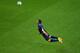 SALVADOR, BRAZIL - JUNE 13: Robin van Persie of the Netherlands scores the teams first goal with a diving header in the first half during the 2014 FIFA World Cup Brazil Group B match between Spain and Netherlands at Arena Fonte Nova on June 13, 2014 in S