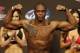 Aug 16, 2013; Boston, MA, USA; Ovince Saint Preux poses during the weigh-in for his UFC fight at TD Garden. Mandatory Credit: Winslow Townson-USA TODAY Sports