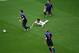SALVADOR, BRAZIL - JUNE 13: Diego Costa of Spain lies on the field after being fould by Gerard Pique of Spain and awarded a penalty kick in the first half during the 2014 FIFA World Cup Brazil Group B match between Spain and Netherlands at Arena Fonte Nov