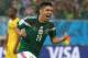 NATAL, BRAZIL - JUNE 13: Oribe Peralta of Mexico celebrates his goal in the second half during the 2014 FIFA World Cup Brazil Group A match between Mexico and Cameroon at Estadio das Dunas on June 13, 2014 in Natal, Brazil. (Photo by Julian Finney/Getty