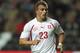 SWANSEA, WALES - OCTOBER 07: Xherdan Shaqiri of Switzerland during the EURO 2012 Qualifying Group G match between Wales and Switzerland at the Liberty Stadium on October 7, 2011 in Swansea, Wales. (Photo by Michael Steele/Getty Images)