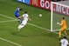 MANAUS, BRAZIL - JUNE 14: Mario Balotelli of Italy scores his team's second goal on a header past Gary Cahill and goalkeeper Joe Hart of England during the 2014 FIFA World Cup Brazil Group D match between England and Italy at Arena Amazonia on June 14, 2