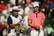 PINEHURST, NC - JUNE 14: Martin Kaymer of Germany and caddie Craig Connelly wait on the 13th tee during the third round of the 114th U.S. Open at Pinehurst Resort & Country Club, Course No. 2 on June 14, 2014 in Pinehurst, North Carolina. (Photo by Stre