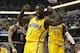 Mar 21, 2014; Indianapolis, IN, USA; Indiana Pacers guard Lance Stephenson (1) reacts after scoring and getting fouled by the Chicago Bulls at Bankers Life Fieldhouse. Mandatory Credit: Brian Spurlock-USA TODAY Sports