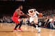 NEW YORK, NY - APRIL 13: Carmelo Anthony #7 of the New York Knicks drives against the Chicago Bulls during a game at Madison Square Garden in New York City on April 13, 2014. NOTE TO USER: User expressly acknowledges and agrees that, by downloading and o