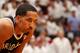MIAMI, FL - May 8: Shaun Livingston #14 of the Brooklyn Nets during a game against the Miami Heat in Game Two of the Eastern Conference Semifinals of the 2014 NBA playoffs at the American Airlines Arena in Miami, Florida on May 8, 2014. NOTE TO USER: User