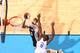 OKLAHOMA CITY, OK - MAY 31: Matt Bonner #15 of the San Antonio Spurs shoots against Serge Ibaka #9 of the Oklahoma City Thunder in Game 6 of the Western Conference Finals during the 2014 NBA playoffs at Chesapeake Energy Arena on may 31, 2014 in Oklahoma