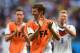 SALVADOR, BRAZIL - JUNE 16: Thomas Mueller of Germany acknowledges the fans after scoring a hat trick and defeating Portugal 4-0 during the 2014 FIFA World Cup Brazil Group G match between Germany and Portugal at Arena Fonte Nova on June 16, 2014 in Salv