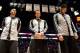 SAN ANTONIO, TX - JUNE 15: Tony Parker #9, Manu Ginobili #20 and Tim Duncan #21 of the San Antonio Spurs stand in observance of the national anthem before Game Five of the 2014 NBA Finals between the Miami Heat and San Antonio Spurs at AT&T Center on June