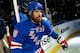NEW YORK, NY - JUNE 09: Brad Richards #19 of the New York Rangers takes the ice to play the Los Angeles Kings in Game Three of the 2014 Stanley Cup Final at Madison Square Garden on June 9, 2014 in New York City. (Photo by Dave Sandford/NHLI via Getty I