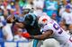 ORCHARD PARK, NY - SEPTEMBER 15: Mario Williams #94 of the Buffalo Bills sacks Cam Newton #1 of the Carolina Panthers at Ralph Wilson Stadium on September 15, 2013 in Orchard Park, New York. Buffalo won 24-23. (Photo by Rick Stewart/Getty Images)