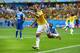 BELO HORIZONTE, BRAZIL - JUNE 14: Abel Aguilar of Colombia celebrates his team's second goal by Teofilo Gutierrez (not pictured) during the 2014 FIFA World Cup Brazil Group C match between Colombia and Greece at Estadio Mineirao on June 14, 2014 in Belo