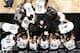 SAN ANTONIO, TX - JUNE 15: San Antonio Spurs players in the huddle during a time out with Head Coach Gregg Popovich during Game Five of the 2014 NBA Finals at AT&T Center on June 15, 2014 in San Antonio, Texas. NOTE TO USER: User expressly acknowledges an