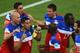 NATAL, BRAZIL - JUNE 16: Clint Dempsey of the United States celebrates with teammates after scoring his team's first goal during the 2014 FIFA World Cup Brazil Group G match between Ghana and the United States at Estadio das Dunas on June 16, 2014 in Nat