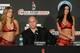 Nov 2, 2013; Long Beach, CA, USA; Bellator chief executive officer Bjorn Rebney at the post fight press conference after the Bellator MMA fight night at the Long Beach Arena. Alvarez won the fight. Mandatory Credit: Jayne Kamin-Oncea-USA TODAY Sports