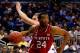 ORLANDO, FL - MARCH 20: T.J. Warren #24 of the North Carolina State Wolfpack drives to the basket against Jake Barnett #30 of the Saint Louis Billikens during the second round of the 2014 NCAA Men's Basketball Tournament at Amway Center on March 20, 2014