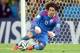 June 17, 2014; Fortazela, BRAZIL; Mexico goalkeeper Guillermo Ochoa makes a save against Brazil during the 2014 World Cup at Estadio Castelao. Mandatory Credit: Tim Groothuis/Witters Sport via USA TODAY Sports