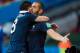 PORTO ALEGRE, BRAZIL - JUNE 15: Karim Benzema of France celebrates after scoring his team's third goal during the 2014 FIFA World Cup Brazil Group E match between France and Honduras at Estadio Beira-Rio on June 15, 2014 in Porto Alegre, Brazil. (Photo by