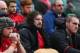 DUBLIN, IRELAND - FEBRUARY 08: Scott Williams (L), Adam Jones (C) and Gethin Jenkins (R) of Wales look on from the bench after being substituted during their sides 3-26 defeat during the RBS Six Nations match between Ireland and Wales at the Aviva Stadiu