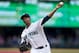 Roenis Elias is one of a trio of young pitchers the Mariners are going to be careful with in summer, meaning a rotation spot will be open.