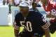 Chicago Bears linebacker Mike Singletary competes in a flag-football legends game during 2005 Pro Bowl week in Ko Olina, Honolulu February 11, 2005. (Photo by Al Messerschmidt/Getty Images)