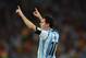 RIO DE JANEIRO, BRAZIL - JUNE 15: Lionel Messi of Argentina acknowledges the fans after defeating Bosnia Herzegovina 2-1 during the 2014 FIFA World Cup Brazil Group F match between Argentina and Bosnia-Herzegovina at Maracana on June 15, 2014 in Rio de J