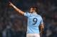 MANCHESTER, ENGLAND - NOVEMBER 05: Alvaro Negredo of Manchester City celebrates scoring the fourth goal during the UEFA Champions League Group D match between Manchester City and CSKA Moscow at the Etihad Stadium on November 5, 2013 in Manchester, Engla