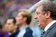 SAO PAULO, BRAZIL - JUNE 19: England manager Roy Hodgson looks on during the 2014 FIFA World Cup Brazil Group D match between Uruguay and England at Arena de Sao Paulo on June 19, 2014 in Sao Paulo, Brazil. (Photo by Jamie Squire/Getty Images)