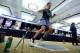TORONTO, CANADA - MAY 31: Alex Tuch does an agility test during the the NHL Combine testing May 31, 2014 at the Westin Bristol in Toronto, Ontario, Canada. (Photo by Graig Abel/NHLI via Getty Images)