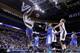 ST LOUIS, MO - MARCH 23: Cleanthony Early #11 of the Wichita State Shockers shoots the ball against the Kentucky Wildcats during the third round of the 2014 NCAA Men's Basketball Tournament at Scottrade Center on March 23, 2014 in St Louis, Missouri. (P