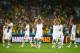 CURITIBA, BRAZIL - JUNE 16: Iran acknowledge the fans after their 0-0 draw with Nigeria during the 2014 FIFA World Cup Brazil Group F match between Iran and Nigeria at Arena da Baixada on June 16, 2014 in Curitiba, Brazil. (Photo by Clive Rose/Getty Imag