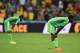 CURITIBA, BRAZIL - JUNE 16: Juwon Oshaniwa of Nigeria looks on late in the game during the 2014 FIFA World Cup Brazil Group F match between Iran and Nigeria at Arena da Baixada on June 16, 2014 in Curitiba, Brazil. (Photo by Matthias Hangst/Getty Images)